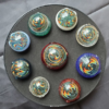 Hollow Wig Wag Pendants