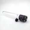 Black and white Wigwag end One-Hitter