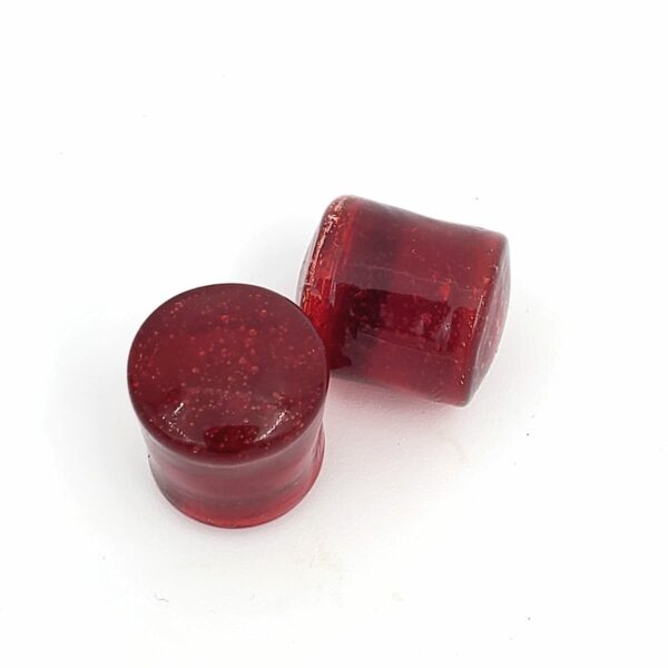 10mm Red Elvis Plugs - Image 2