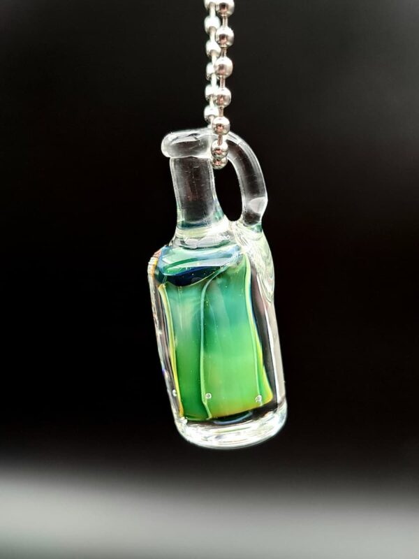 Multicolor Green Potion Pendant