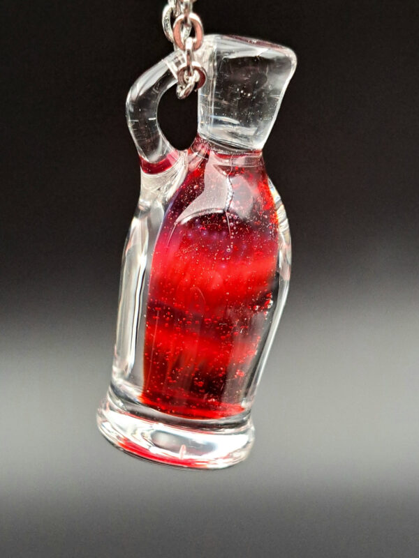 Blood Red Potion Pendant