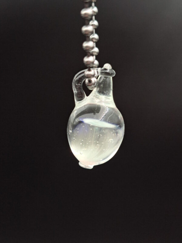 Ghostly White Potion Pendant