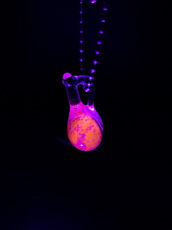 Orange UV Potion Pendant - Image 3